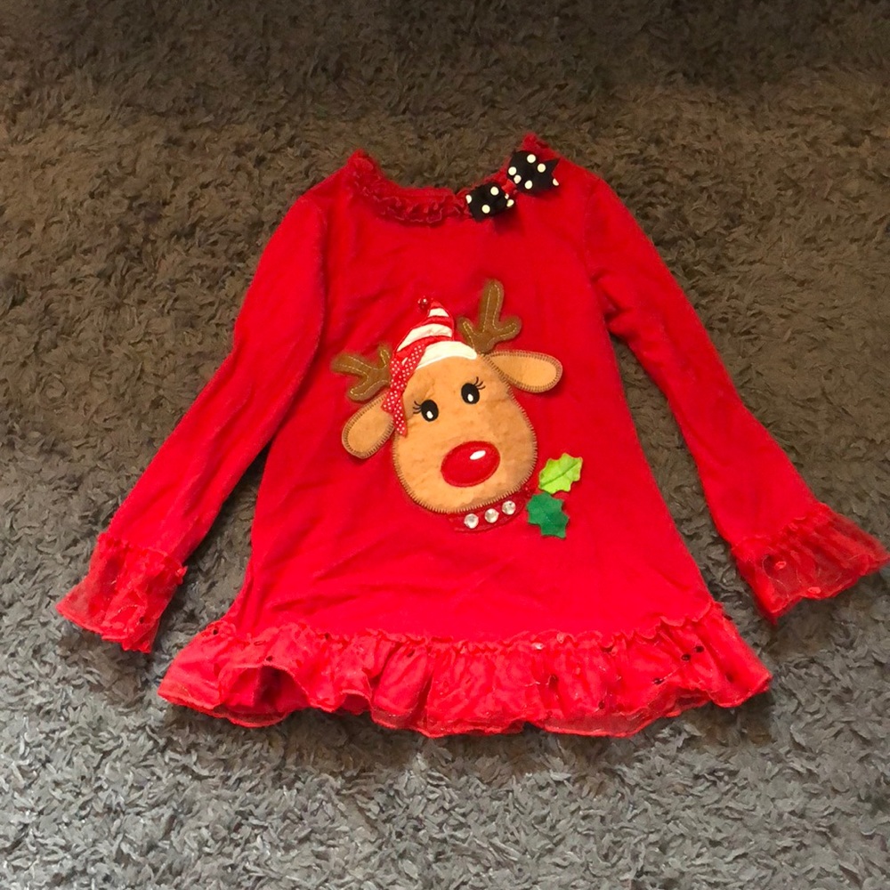 Rare editions size 6 reindeer shirt